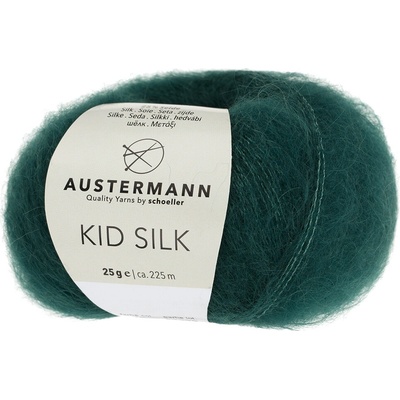 Pletací příze Austermann Kid Silk Barva: 49 DUNKELGRÜN