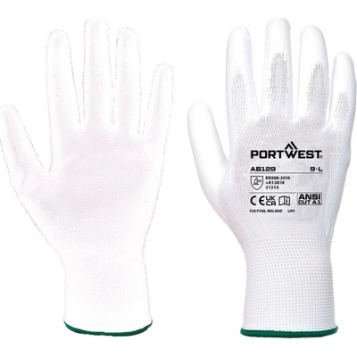 Portwest AB129 PU 288 párů POR-AB129W6RS S Bílá
