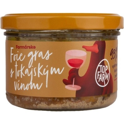 TopFarm Foie gras s tokajským vínom 150 g