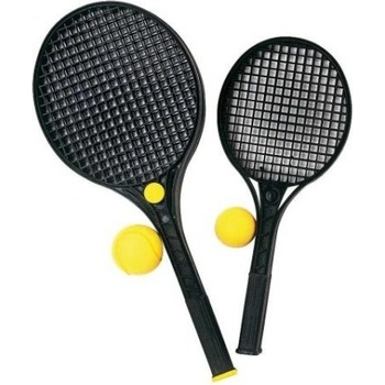 Lori Soft tenis černý 2rakety míček