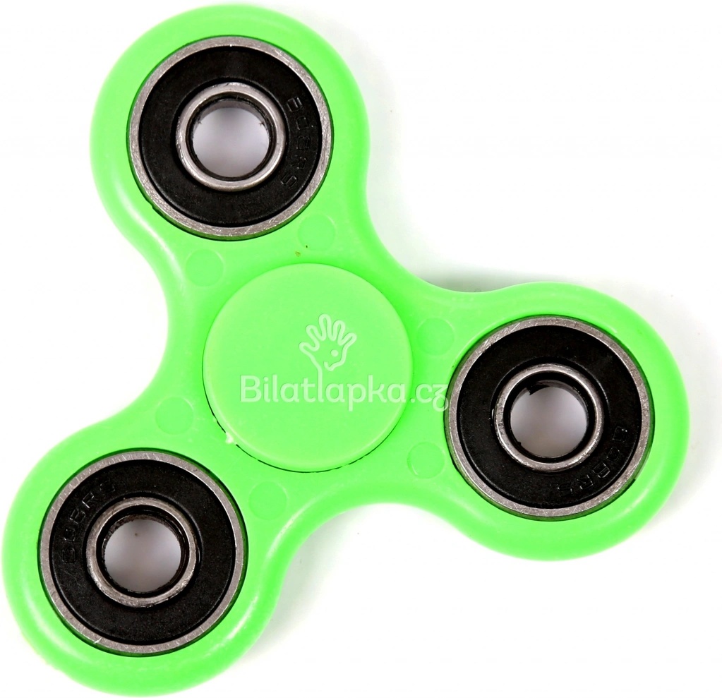 Fidget spinner zelený