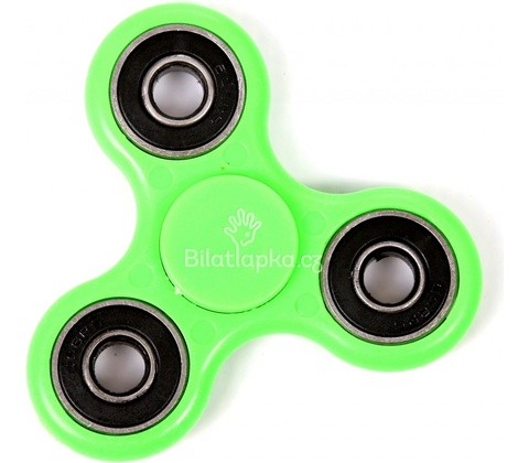 Fidget spinner zelený