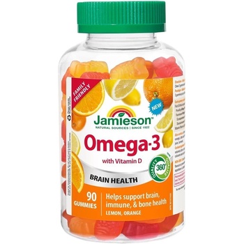Jamieson Омега-3, 90 желирани дражета, Jamieson