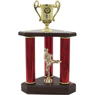 Ft605 Luxusní trofej karate žena
