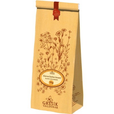 Grešík Zázvor kořen řezaný 50 g