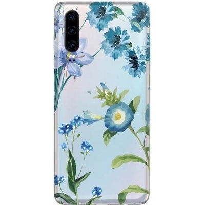 Pouzdro CaseGadget Silikonové potlačené Huawei Mate 20 X multibarevné