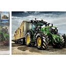 Norimpex Diamantové malování Traktor John Deere 30 x 40 cm