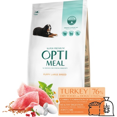 Optimeal Superpremium pre šteňatá veľkých plemien morka 20 kg