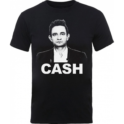 Johnny Cash tričko Straight Stare