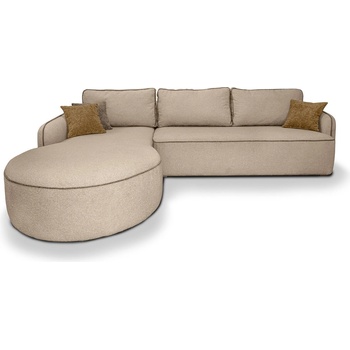 ИРИМ Разтегателен ъглов диван с функция сън Идилио