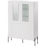 Cama meble Шкаф витрина Cama VERA 110x40x160 бял мат (471009)