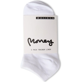 Money Чорапи Money Tayla Trainers Socks - White
