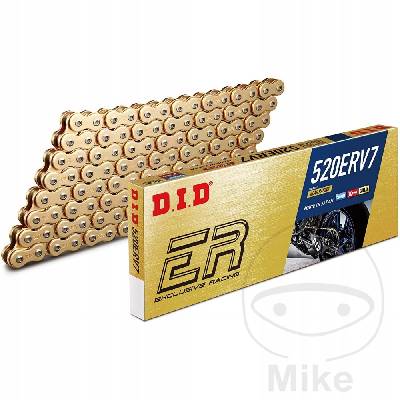 Hnací řetěz DID 520ERV7/122 X-Ring G&G otevřený s kováním