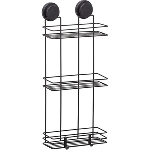 Metalife Етажерка за баня Metalife MGS-720, 3 нива, 51.5x39x49.5 см, Черен (MGS-720)