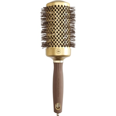 Olivia Garden BlowOut Speed Expert - kefy na fúkanie vlasov pre rýchle vysušenie s vlnitými štetinami 55 mm