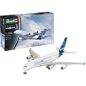 Revell ModelSet самолет 63808 - Airbus A380 (1: 288)