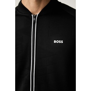 BOSS Green суичър с цип мъжки SW_Network JQ FZ (50566825)