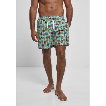 Urban Classics Бански гащета Urban classics Swimming shorts - Green (Multicolor / Blue Green)