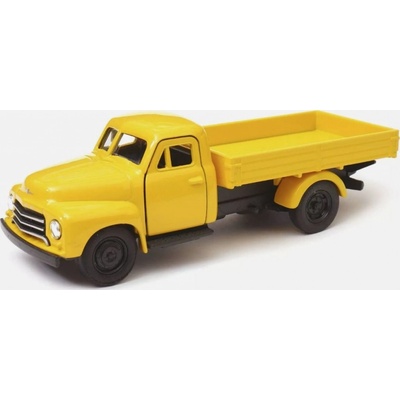 Welly 1952 Opel Blitz otevřený žlutý 1:34