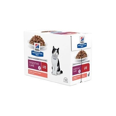 Hill’s Feline Prescription Diet I/D Digestive Care Salmon 12 x 85 g