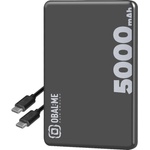 OBAL:ME Външна батерия Obal-ME MagNetix, съвместим с Magsafe, 5000mAh, черен (OMPWBMS5K)