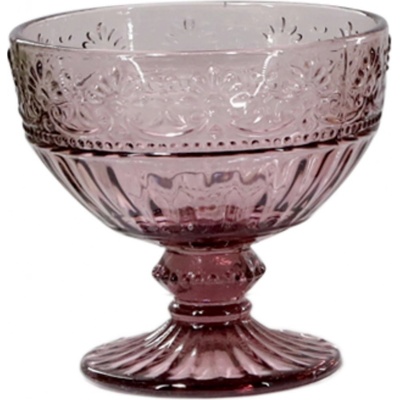 Chic Antique Sklenený pohár Saint Émilion tmavo rúžová 260 ml