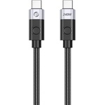 ORICO Кабел за зареждане Orico CC240 USB-C / USB-C PD 240W - Черен / 1.5m KP41494