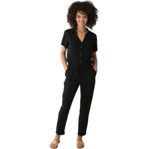 DEELUXE Гащеризон Deeluxe Savane M+ short sleeve jumpsuit - Black (Black)