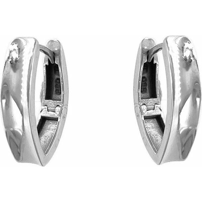 INFINITYSILVER Stříbrné náušnice žlábky OE1033