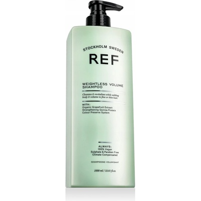 Ref Stockholm Weightless Volume Shampoo 1000 ml