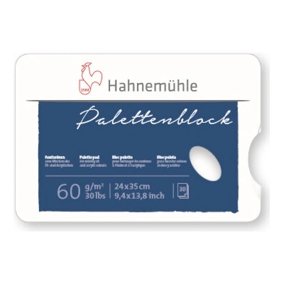 PALETY NA MAĽOVANIE - HAHNEMÜHLE - 60 GSM - BLOK - 30 KS