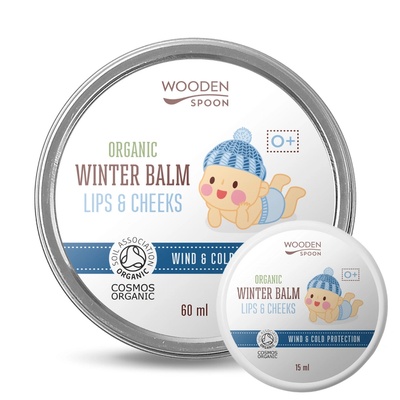Wooden Spoon Бебешки зимен балсам за бузи и устни (14121)