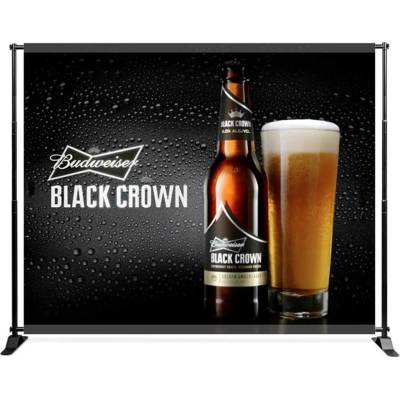 A-Z Reklama CZ Teleskopická bannerová stěna 240 × 300 cm konstrukce bez banneru