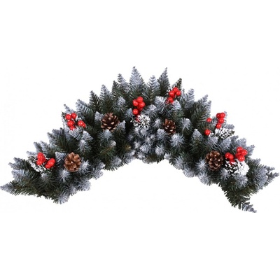 Nohel Garden Vazba se šiškami a zimolezem vánoční umělá 80x25cm