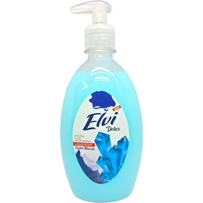 ELVI течен сапун, Delux, 400мл, Crystal Minerals