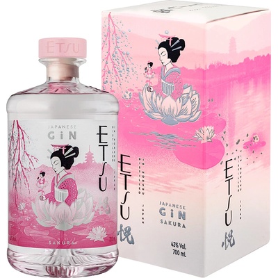 ETSU Japanese Gin 0,7 l (čistá fľaša)