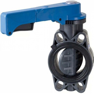 VágnerPool PVC tvarovka - Uzavírací klapka s přírubou - 125 mm