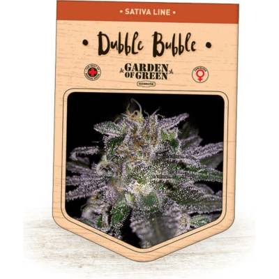 Garden Of Green Seedbank Dubble Bubble semena neobsahují THC 3 ks