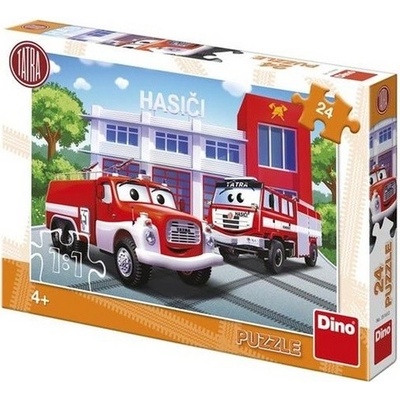 Teddies Tatra Hasiči 24ks v krabici 27x19x4cm