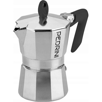 Pedrini KAFFETTIERA Klasický kávovar Brillant 100 ml 2 šálky