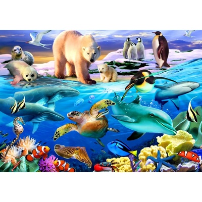 Bluebird Puzzle - Puzzle Oceans Of Life - 1 000 piese