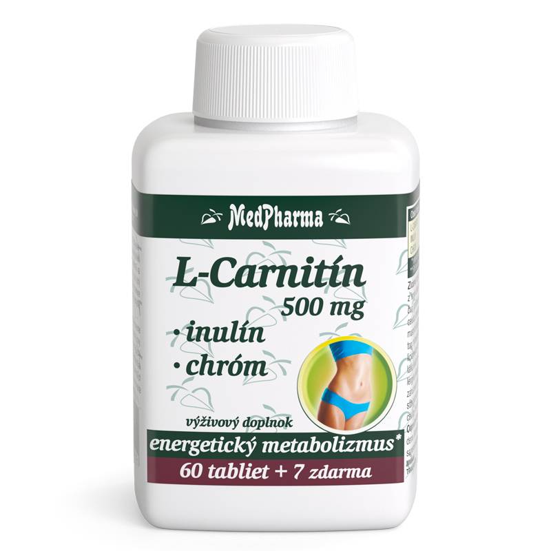 l carnitin pre zeny MedPharma L-Carnitín 500 + inulín + chróm 67 tabliet od 8,84 € Not all L-Carnitine is Physician-Formulated Flavor:Fruit delight