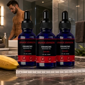  3 x Олио за увеличаване размера на пениса Grande Johnson 30ml