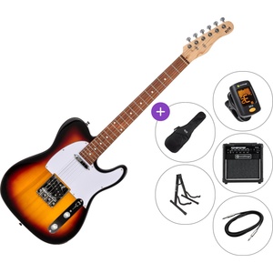 PSD Guitars TLC-100 Premium SET Сунбурст Електрическа китара