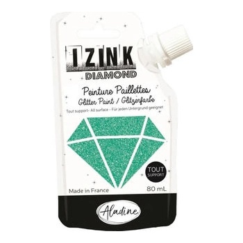 Aladine Diamantová farba 80 ml tyrkysová
