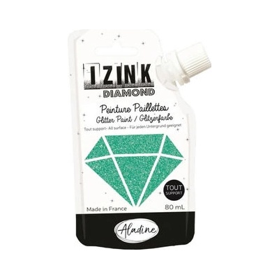 Aladine Diamantová farba 80 ml tyrkysová