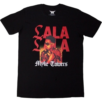 Myke Towers Риза Lala Unisex Black XL (MYKETS03MB04)