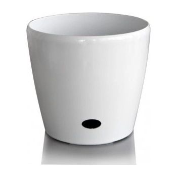 Image 1 of HORECANO Саксия кръгла 28 х 26см - Бяла (019757)