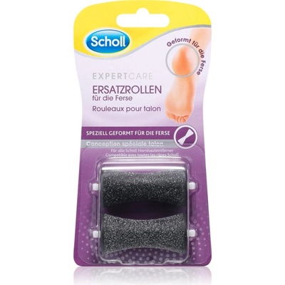 Scholl Expert Care Heel резервни галви за електрическа пила за пети за пети 2 бр