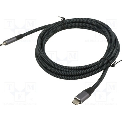 ART OEM-C1-2 USB 3.2, USB C vidlice,z obou stran, 2m, bílo-černý